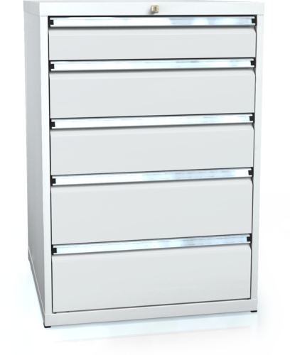 Drawer cabinet 1018 x 710 x 750 - 5x drawers
